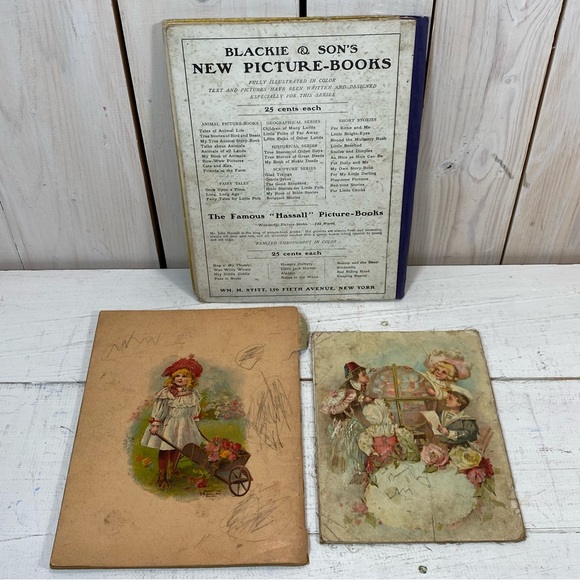 Antique Collection Children’s Books, Ephermera, Junk Journal, Scrapbook,… - Picture 2 of 12